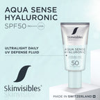 Skinvisibles Aqua Sense Hyaluronic SPF50 50 ml - Aurinkovoide