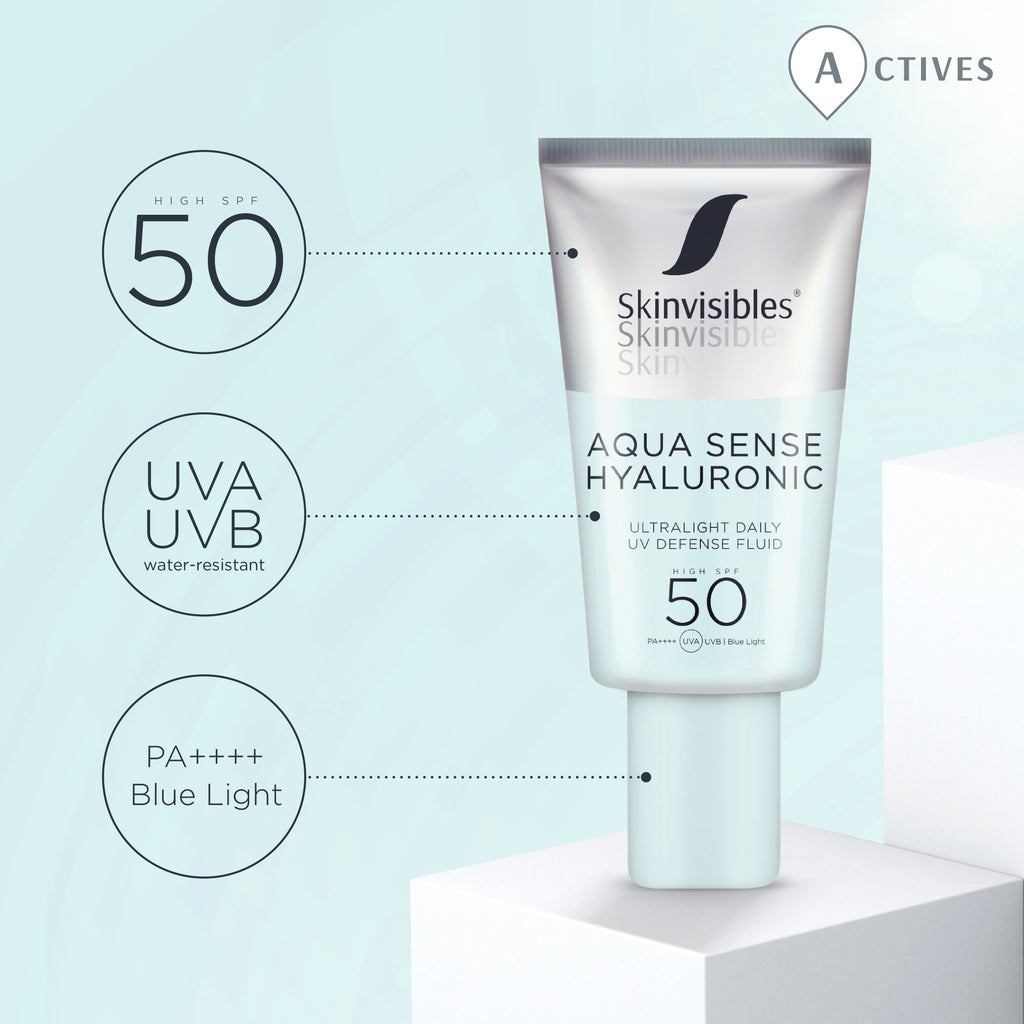Skinvisibles Aqua Sense Hyaluronic SPF50 50 ml - Aurinkovoide