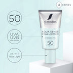 Skinvisibles Aqua Sense Hyaluronic SPF50 50 ml - Aurinkovoide