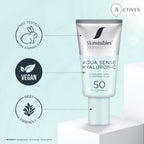 Skinvisibles Aqua Sense Hyaluronic SPF50 50 ml - Aurinkovoide
