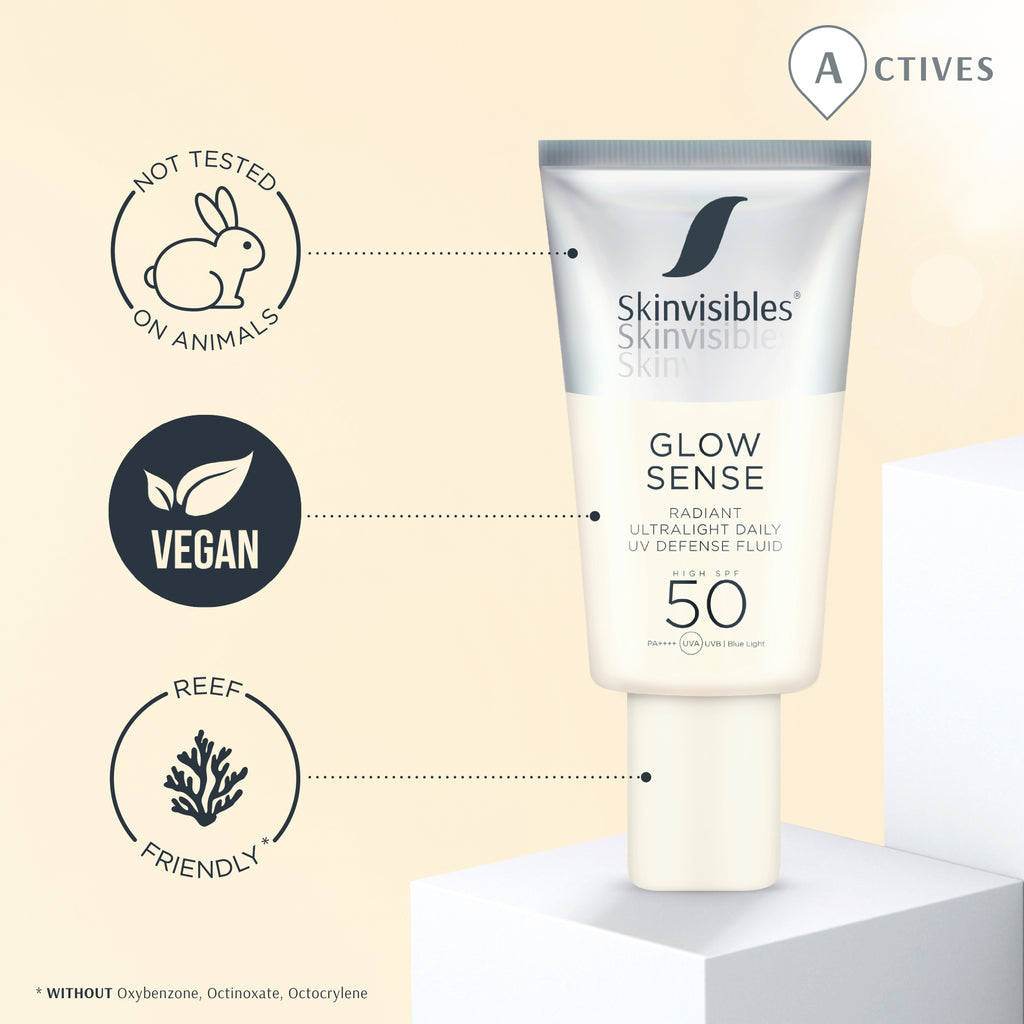 Skinvisibles Glow Sense SPF50 50 ml - Aurinkovoide