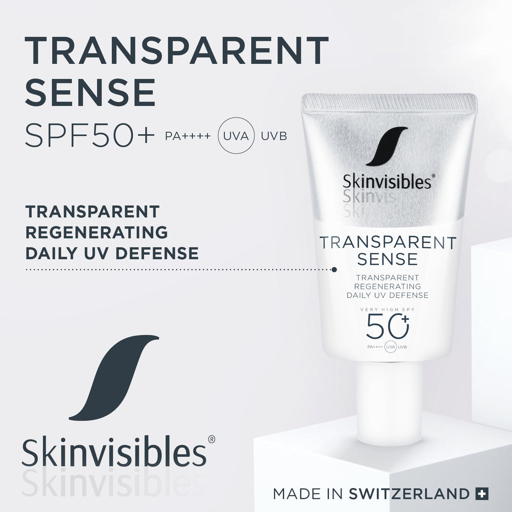 Skinvisibles Transparent Sense SPF50 50ml - Solkräm
